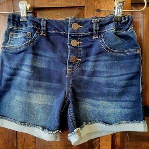 Hippie Girl Regular Rise Denim Shorts